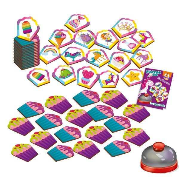 Игра настольная Vladi Toys Зоркий глаз. Вкусняшки VT8010-15