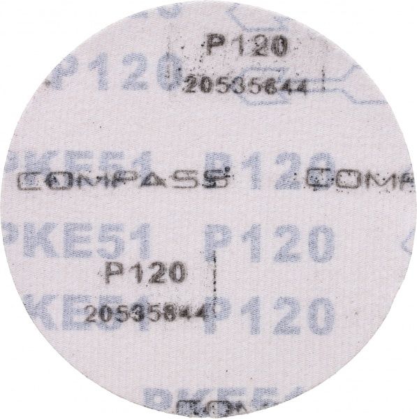 Круг шлифовальный Compass на липучке 12,5 мм 120 Р