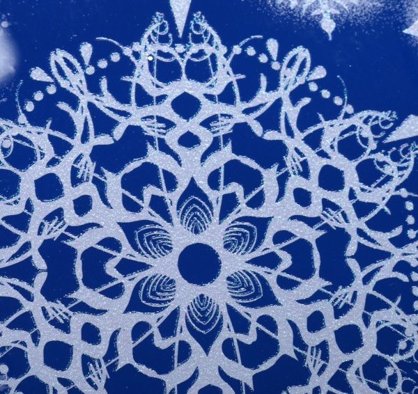 Декоративна наліпка новорічна в асортименті BCC040600 30x42 см