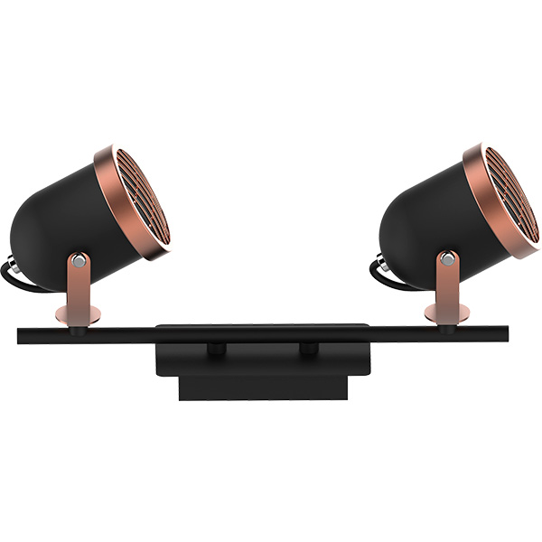 Спот WunderLicht HG1803-12 2x3 Вт GU10 черный 