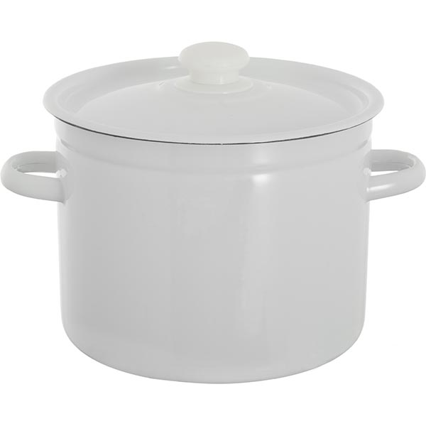 Кастрюля Epos эмалированная с крышкой 5.5 л