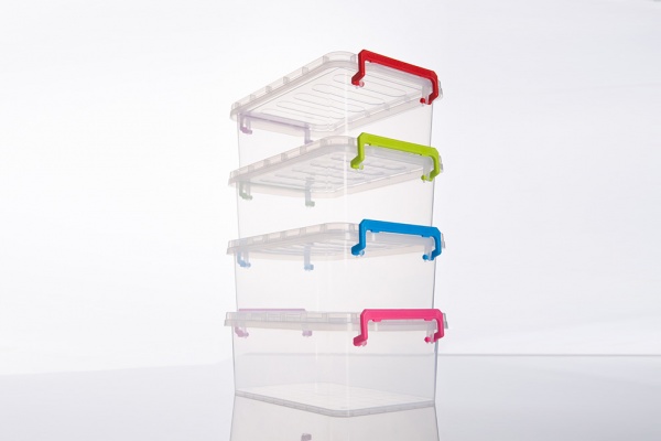 Контейнер харчовий NOLEKS з кришкою плоский Хіт 1 л 65x220x140 мм