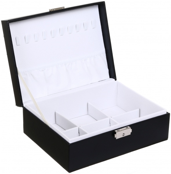 Шкатулка для украшений черный 23х17х9 см CX1376 Savage