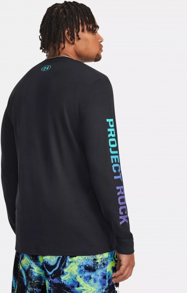 Футболка Under Armour UA PJT ROCK BRAHMA LS 1379840-001 р.M черный