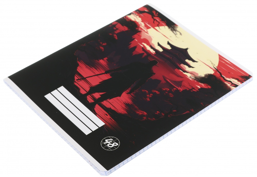 Зошит шкільний Anime24 48 аркушів скоба клітинка_2 Nota Bene