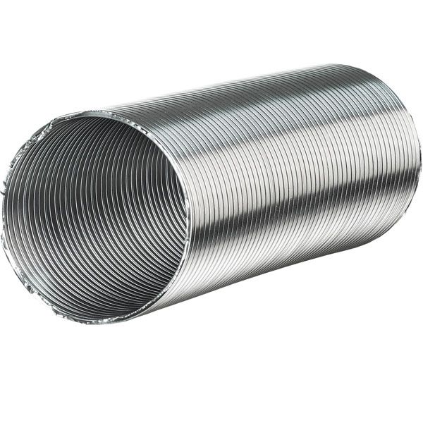 Гофра 1 м еластична 0,1 мм алю Ф110 мм Вентс 