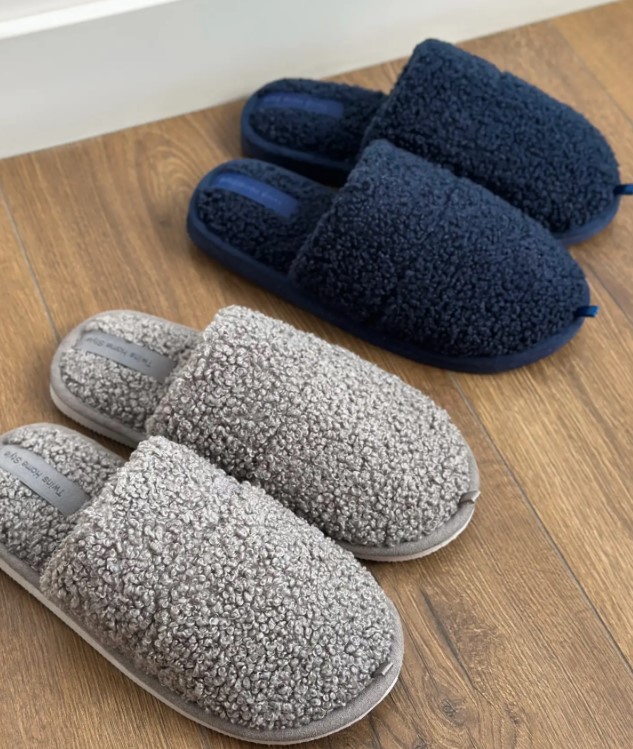 Тапочки детские Twins TEDDI р.36-37 серый 15069