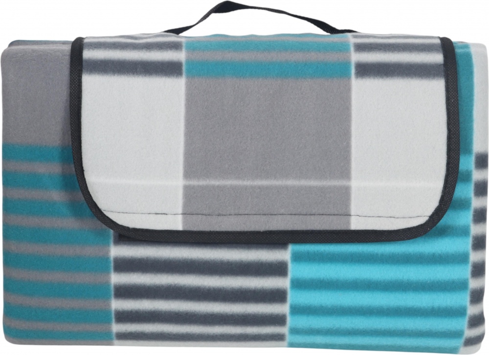 Коврик для пикника UP! (Underprice) клеточка 175x135 см голубой