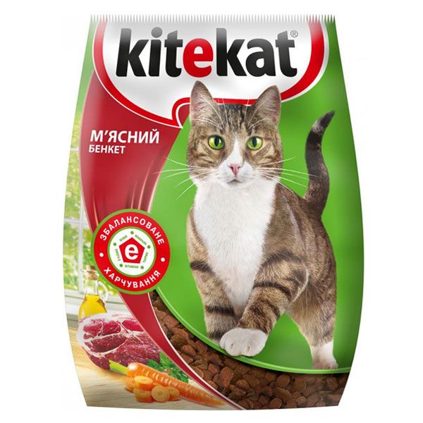 Корм Kitekat мясной банкет 2.6 кг