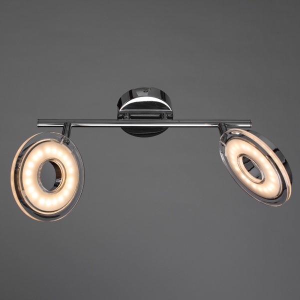 Спот Arte Lamp A8971AP-2CC FASCIO Led 2x4,5 Вт хром 