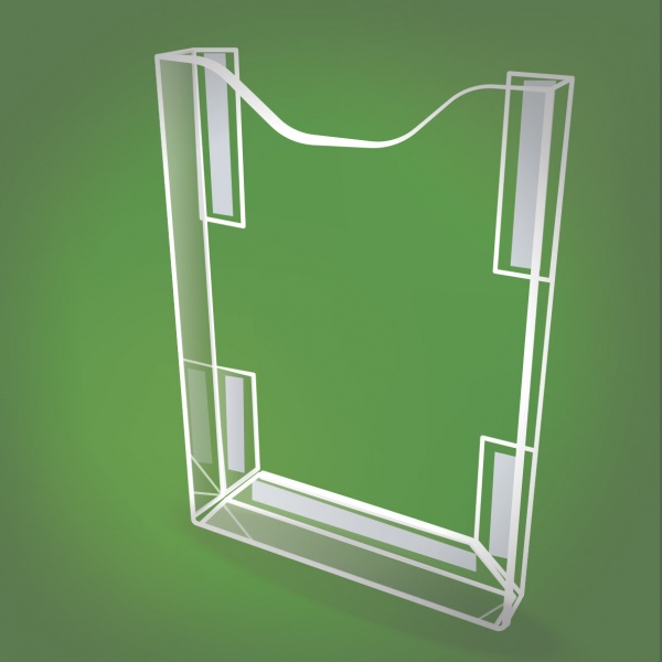 Подставка настольная на 2 кармана А-4 425x215 мм