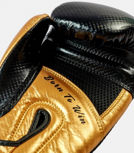 Боксерские перчатки Peresvit 501271-121 р. 16 Core Boxing Gloves черный с желтым