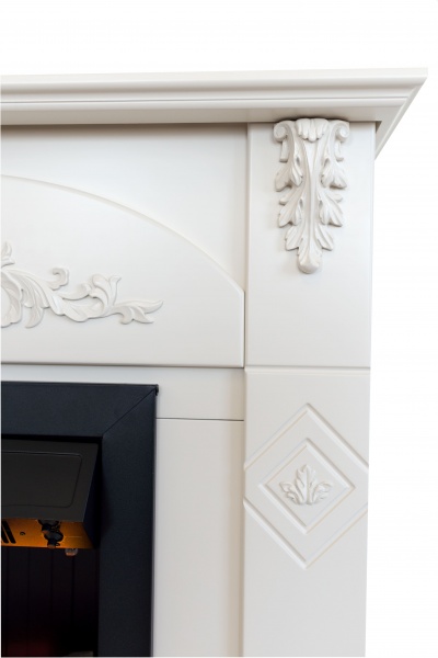 Камінокомплект ASTRA FLAME Меріленд White + Прометей