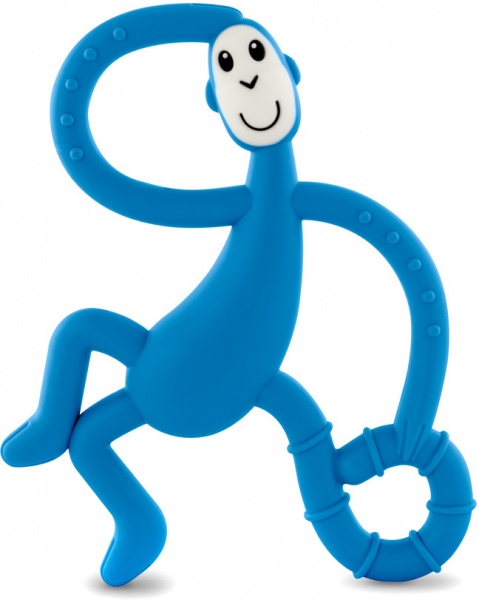Прорізувач Matchstick Monkey Мавпочка танцююча синя 14 см (MM-DMT-002)