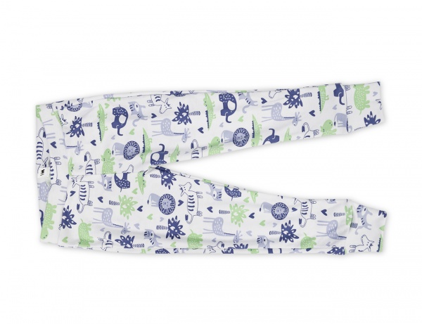 Піжама дитяча WP Merchandise Динозаври р.128–134 синій із малюнком FWPPJP3ZOO23BL134 