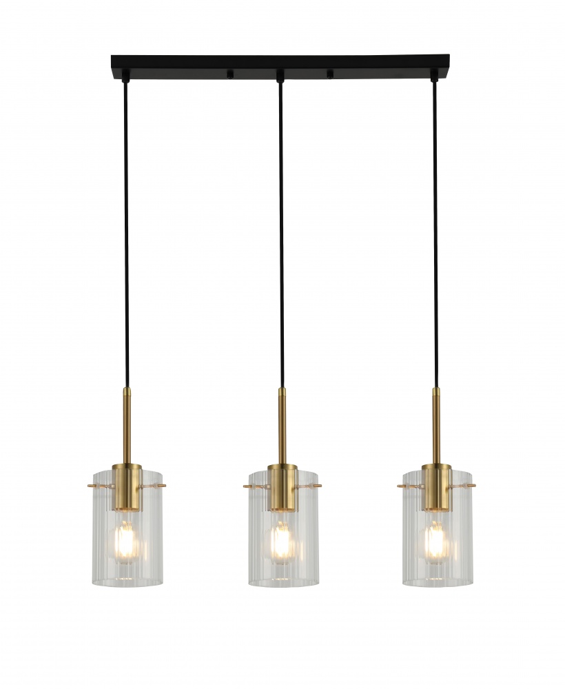 Підвіс Sensio Nim 3x40 Вт E27 мідний/чорний LS-74643/3PB-E2740W