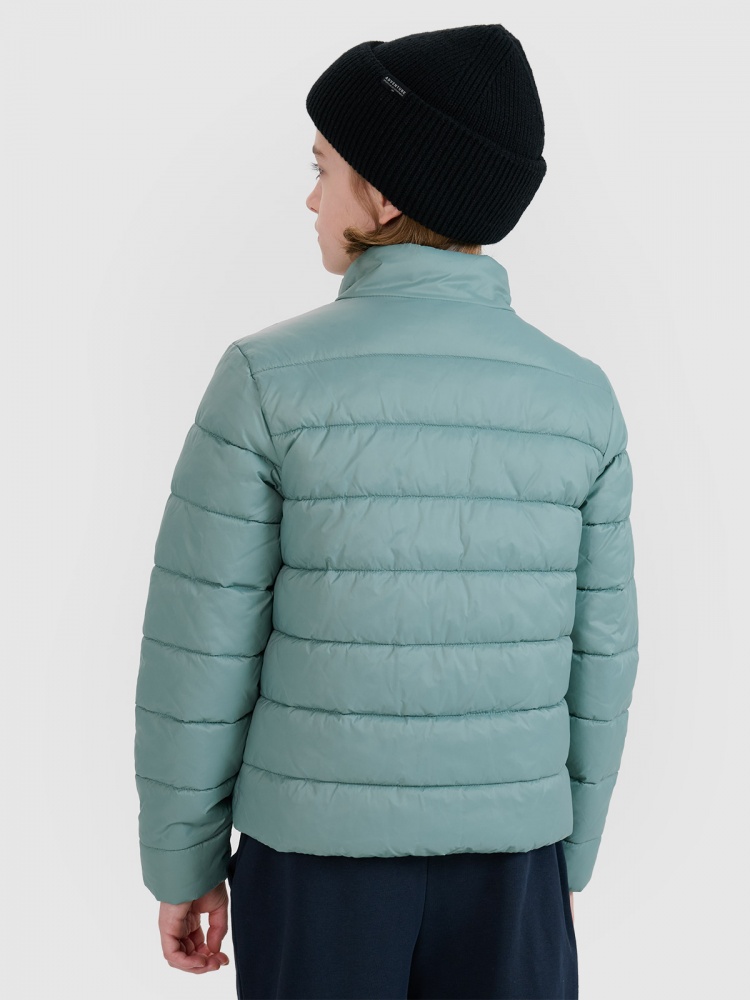 Куртка для хлопчиків демісезонна 4F DOWN JACKET M520 4FJWSS25TDJAM520-41S зелена
