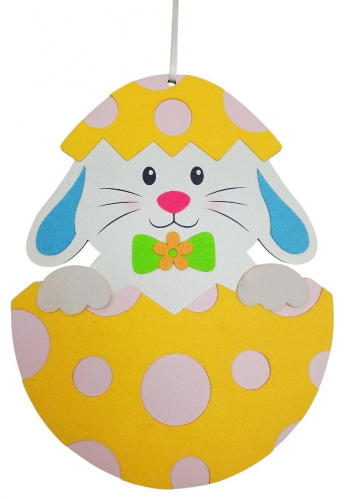 Декорація великодня Аплі Краплі Зайчик в яйці