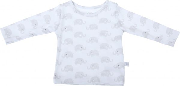 Комплект Фламинго Слоны бело-серый р.74 675-222-17 