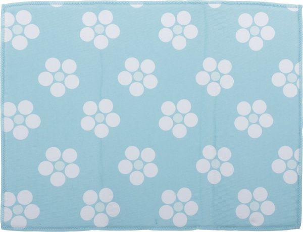 Килимок для сушіння посуду Білі квіти 38х50 см UP! (Underprice)