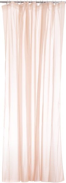 Тюль Вуаль вальс/персиковая полоска 300х280 см