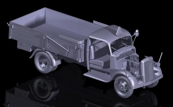 Сборная модель ICM немецкий легкий грузовой автомобиль второй мировой войны Typ 2,5-32 (4823044402892) 1:35