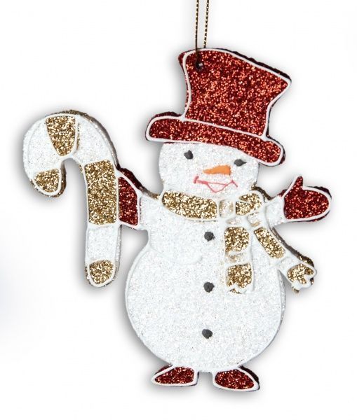 Декоративна підвіска Сніговик 3345 