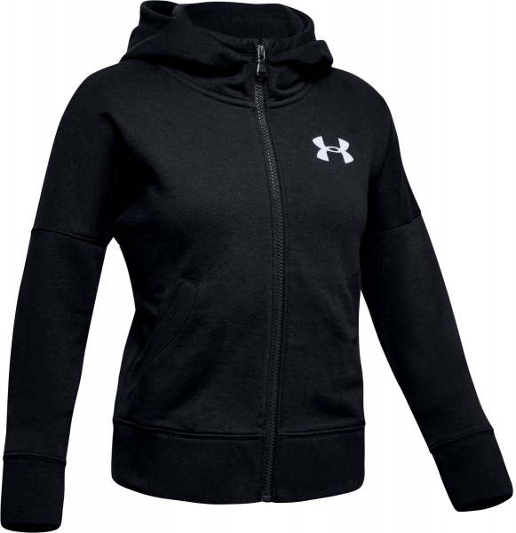 Джемпер Under Armour Rival Full Zip 1343621-001 р. L черный
