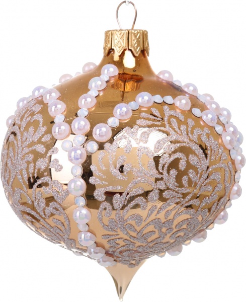 Шар декоративный Элит d 80 мм в ассортименте