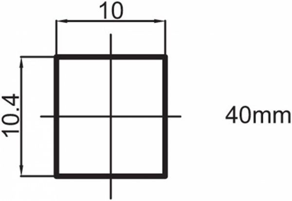 Картридж Rubineta 634005 40 мм