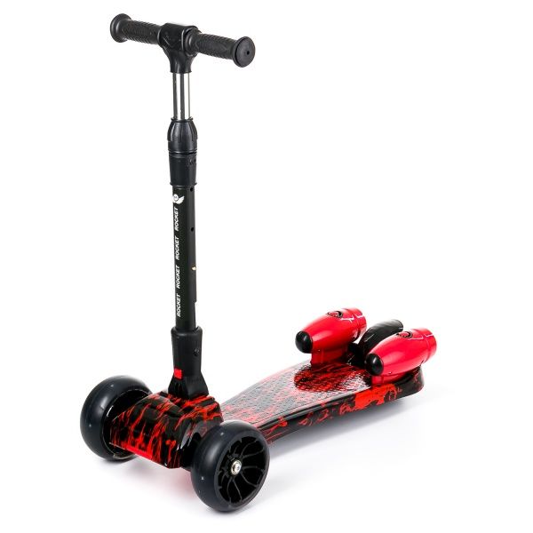 Самокат Babyhit Rocket - Red красно-черный 71648 