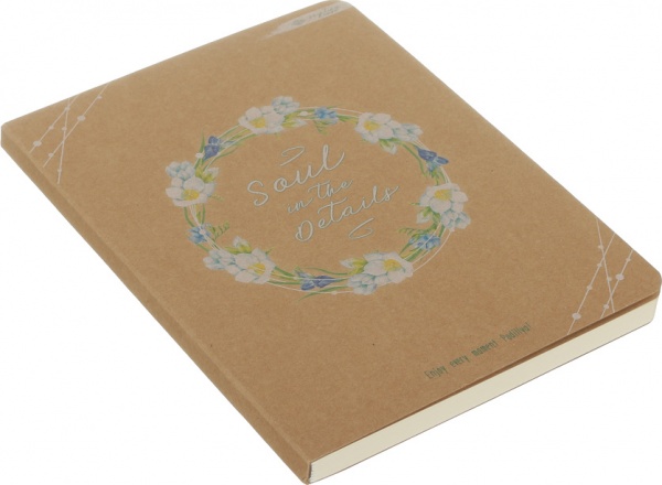 Блокнот студенческий А5 112 листов в ассортименте Поділля