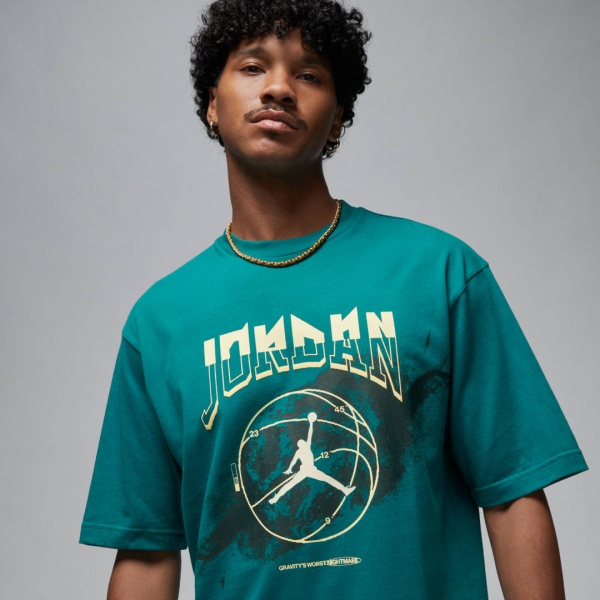 Футболка Nike M J SPRT GFX 85 SS CREW FB7445-319 р.L разноцветный