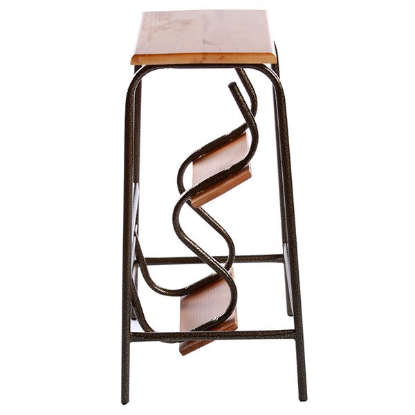 Табурет-драбина Зігер бронза/черешня 640х230х300 мм