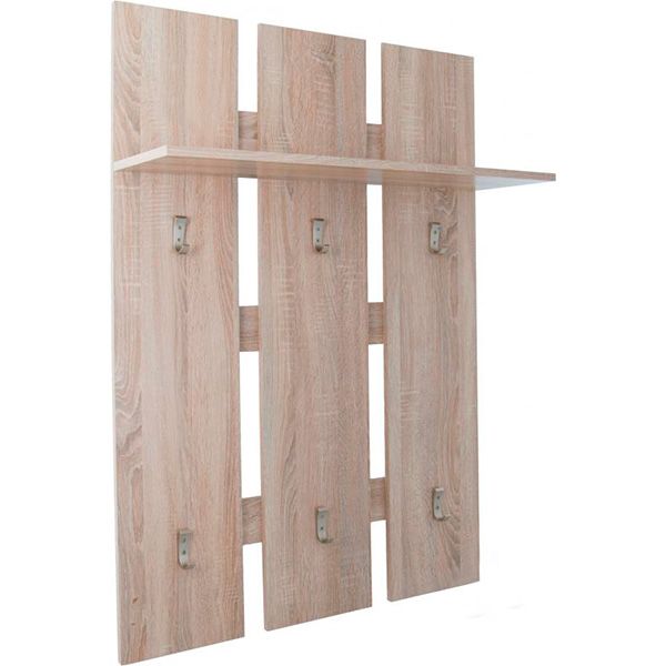 Вешалка для одежды VMV Holding навесная Лора дуб сонома дуб сонома