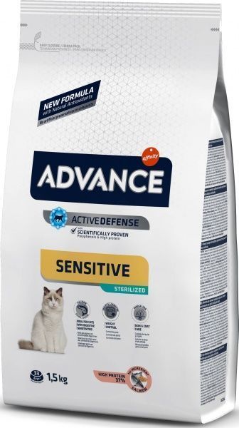 Корм Advance Sterilized з лососем 1,5 кг