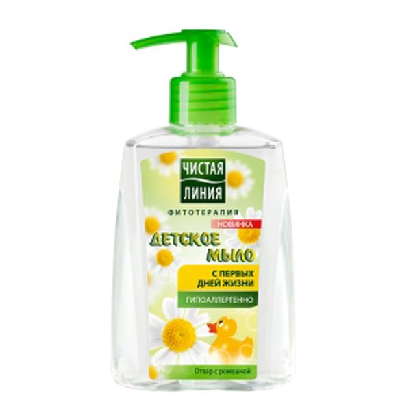 Мыло жидкое детское Чистая Линия Ромашка 250 мл