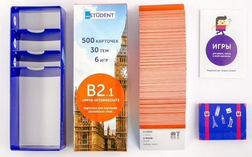 Картки навчальні «Карточки для изучения английского языка B 2.1 Upper-Intermediate» 978-617-7702-06-0