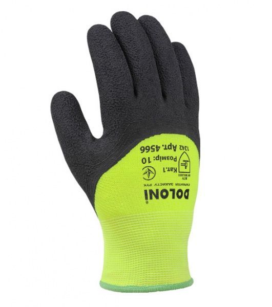 Перчатки Doloni с покрытием латекс XL (10) 4566