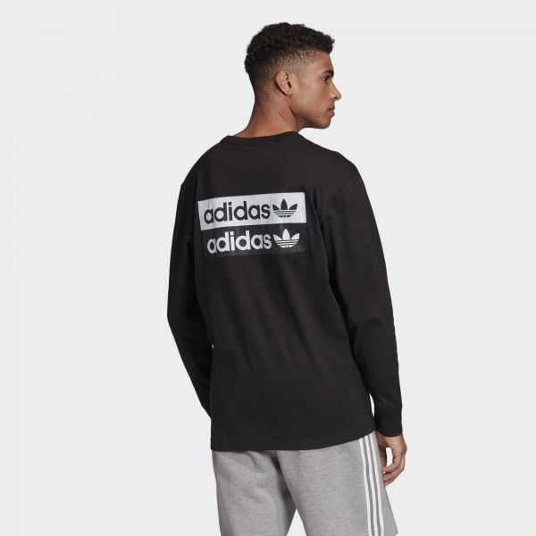 Світшот Adidas F LS FM2259 р. XL чорний