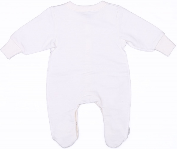 Комбинезон унисекс Minikin lovely forest р.56 белый с принтом 