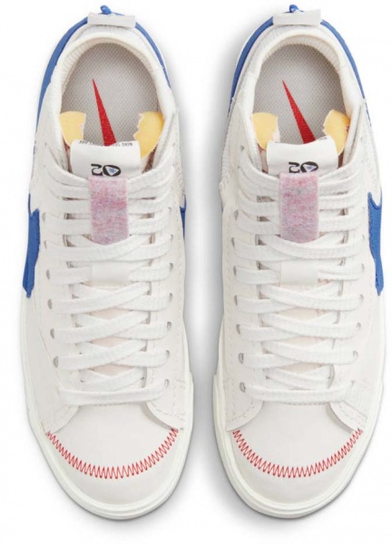 Кроссовки Nike BLAZER '77 JUMBO DR9868-002 р.41 белый