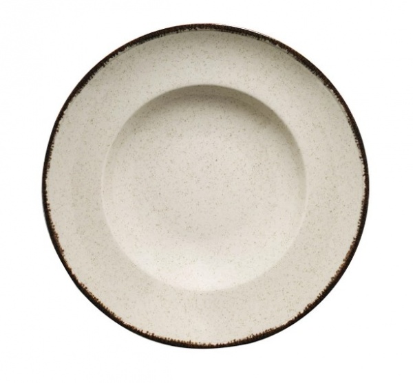 Тарелка для пасты Colorx 27см бежевая Kutahya