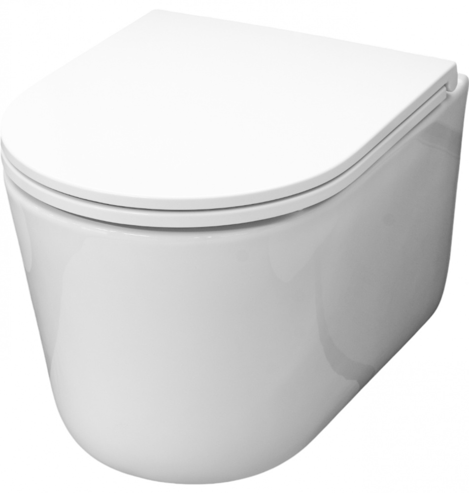 Унитаз подвесной ScandiSPA VAR NEW TORNADO с сиденьем Duroplast SLIM soft-close