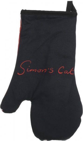 Рукавичка-прихватка 2251960276013 18x32 см червоний із білим Simon's Cat 