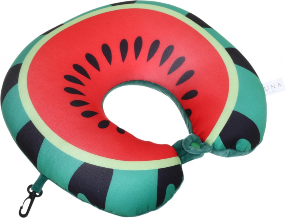 Подушка дорожня Watermelon Luna 30x30 см різнокольоровий
