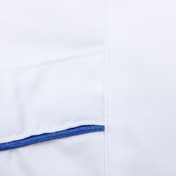 Халат рабочий Торнадо Медицинский жен. р. 60-62 белый с синим