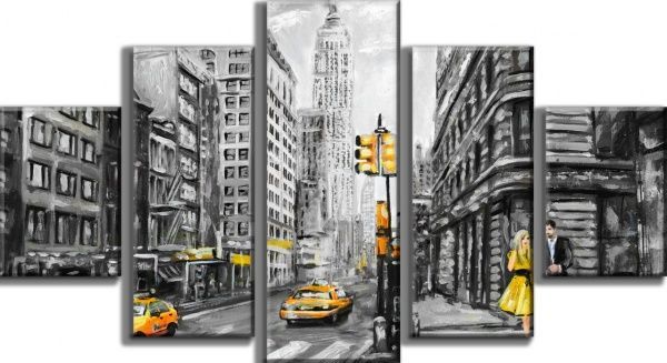 Картина модульная 60x110 см SvitArt M5(S) F-407 