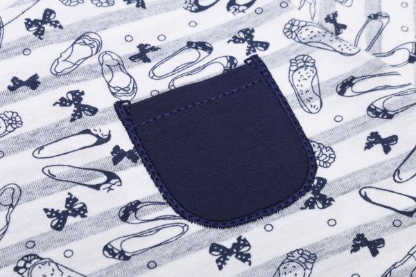 Блуза Фламинго 948-117 р.110 синий 