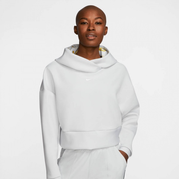 Джемпер Nike W NP CLN FLC HOODIE CJ3591-028 р. XL сірий